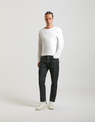 Elastic 5-pocket jeans