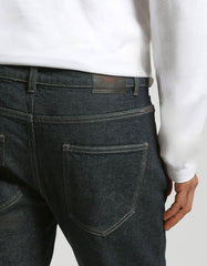 Elastic 5-pocket jeans