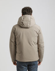 Padded jacket with hood