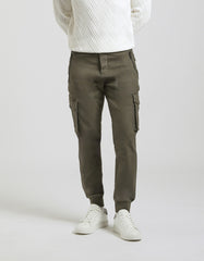 Cargo Trouser with elastic at the ankles