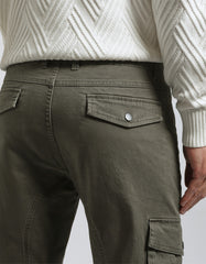 Cargo Trouser with elastic at the ankles