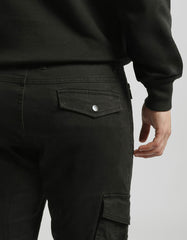 Cargo Trouser with elastic at the ankles