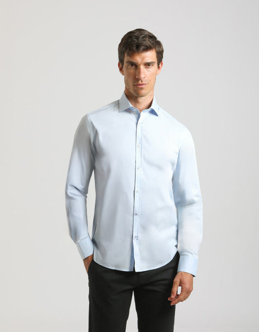 Plain cotton shirt