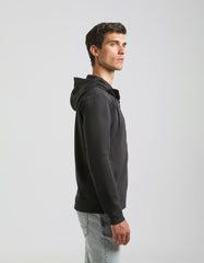 Felpa zip con cappuccio