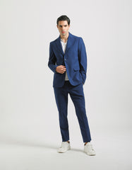 Abito tinta unita|Colore:Bluette