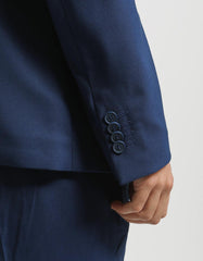 Solid color suit