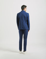 Solid color suit