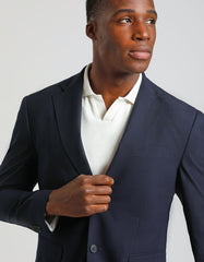 Solid color suit