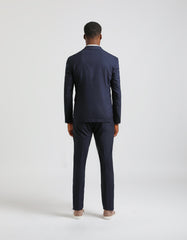 Solid color suit