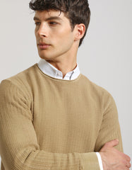 Crewneck sweater 100% cotton