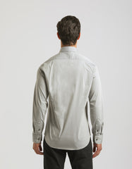 Camicia tinta unita in cotone