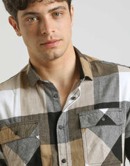Camicia in flanella a quadri