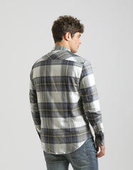 Plaid flannel shirt
