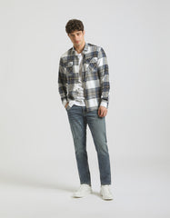 Plaid flannel shirt