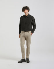 Pantaloni chino in velluto|Colore:Beige
