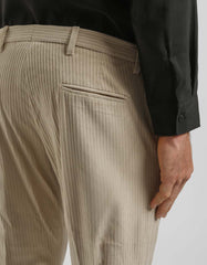 Pantaloni chino in velluto