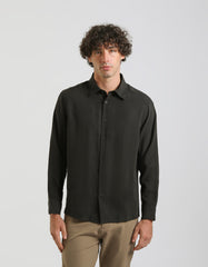Camicia tessuto misto modal