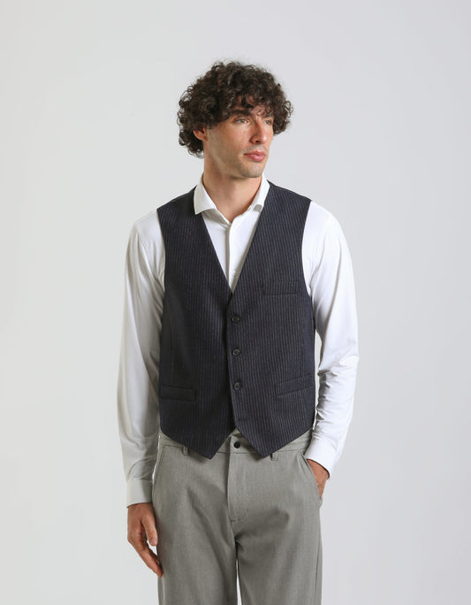 Gilet a righe