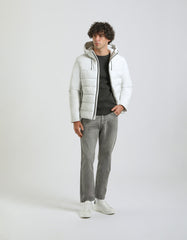 Padded jacket with hood