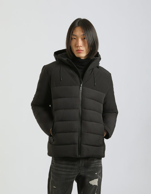 Padded jacket with hood