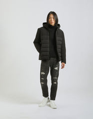 Padded jacket with hood