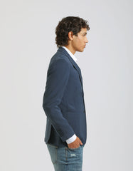 Giacca tinta unita|Colore:Blue