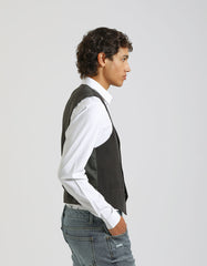 Gilet strutturato|Colore:Nero