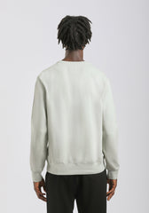 Felpa girocollo stampa a rilievo|Colore:Verde