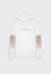 Felpa con cappuccio con stampa|Colore:Off white