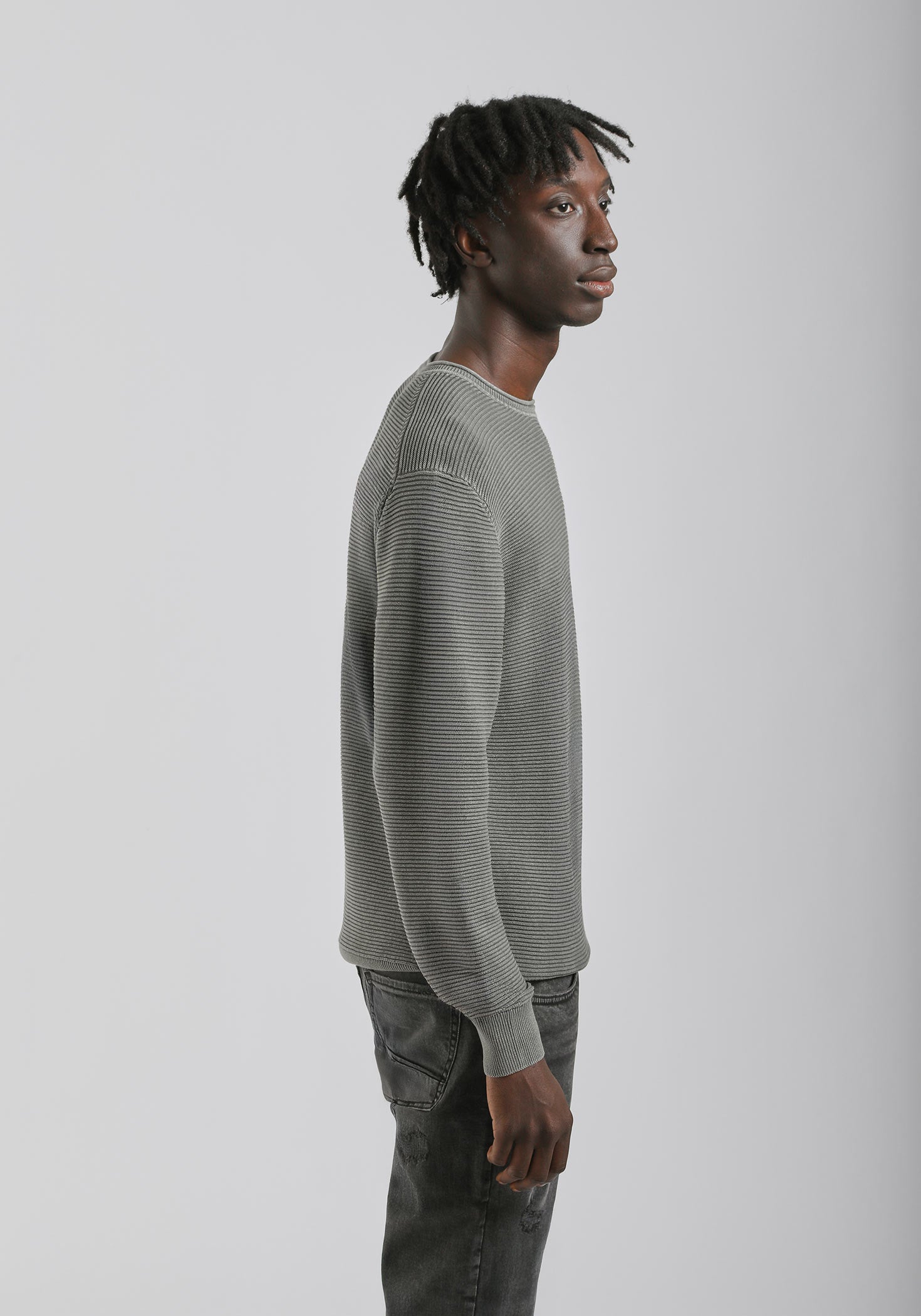 Maglia girocollo 100% cotone|Colore:Fango