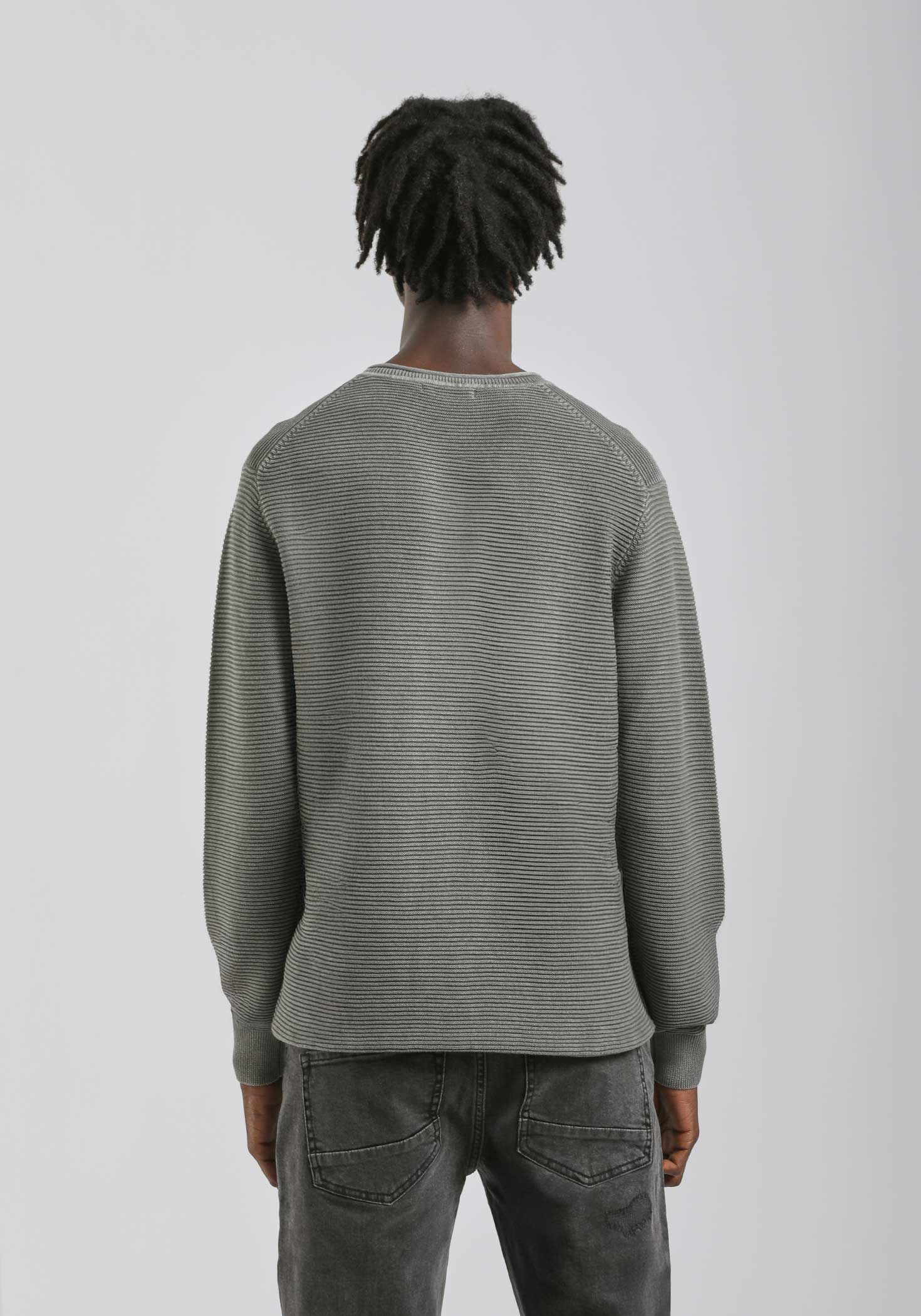 Maglia girocollo 100% cotone|Colore:Fango