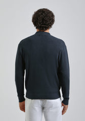 Cardigan con zip|Colore:Avion
