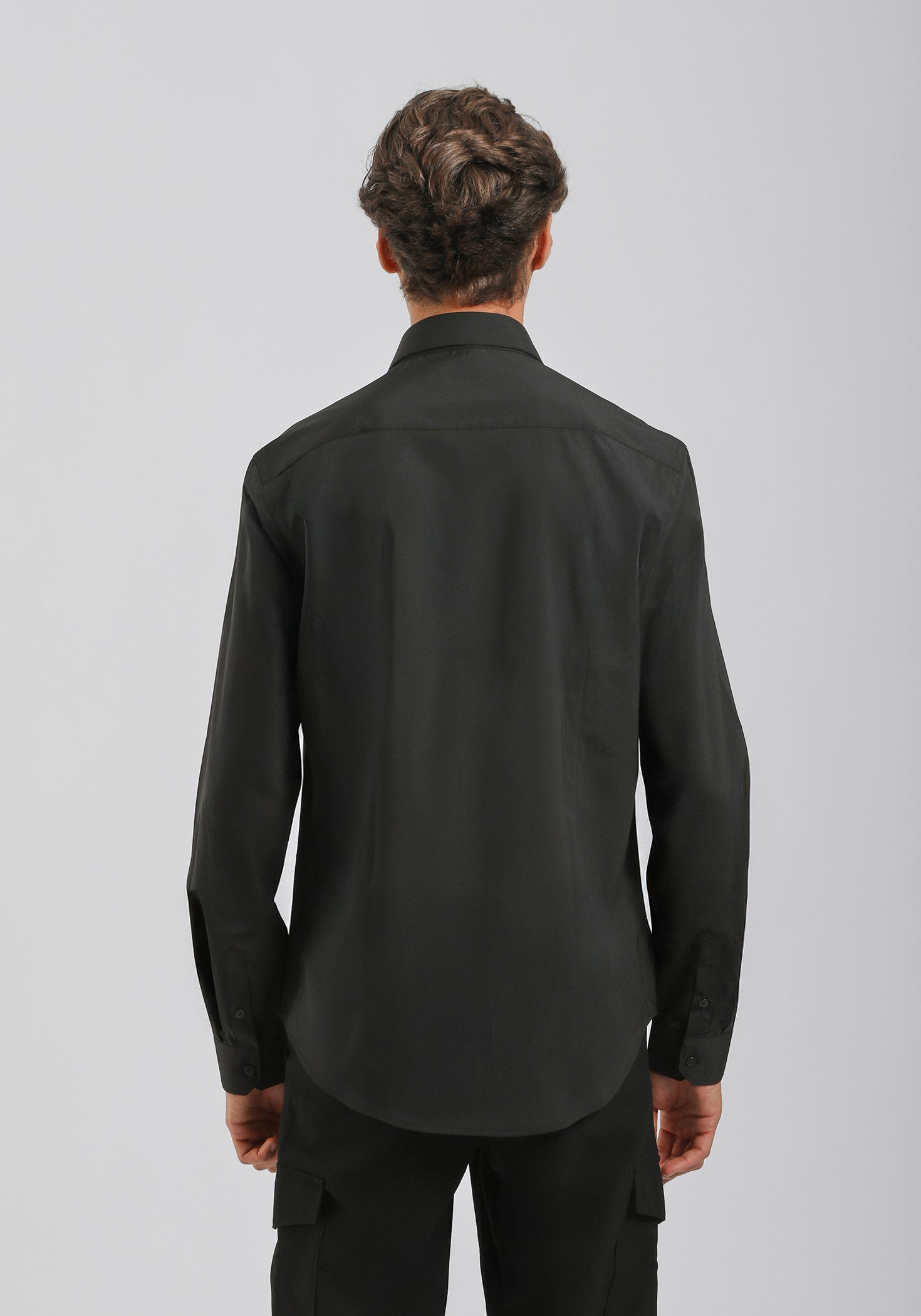 Camicia easy care|Colore:Nero