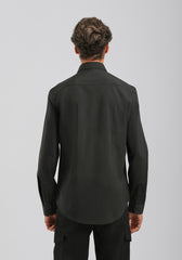 Camicia easy care|Colore:Nero