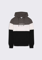 Felpa con cappuccio colorblock|Colore:Fango