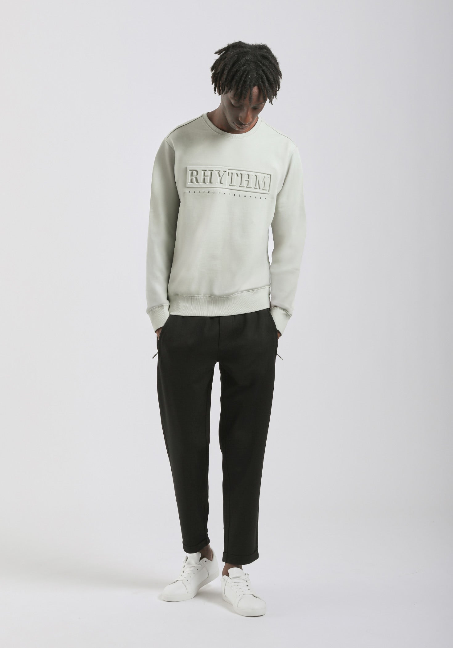 Jogger in felpa|Colore:Nero