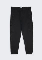 Jogger in felpa con tasconi|Colore:Nero