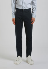 Pantaloni cinque tasche in cotone|Colore:Denim