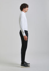 Pantaloni chino misto viscosa|Colore:Blue