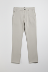Pantaloni chino misto viscosa|Colore:Ecrù