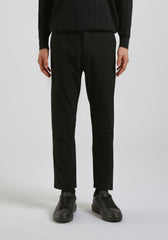 Pantaloni chino misto viscosa|Colore:Nero