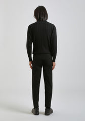 Pantaloni chino misto viscosa|Colore:Nero