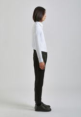 Pantaloni chino in nylon|Colore:Nero
