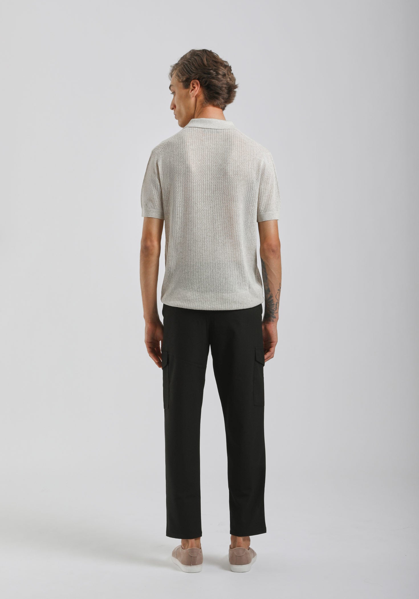 Pantaloni cargo|Colore:Nero