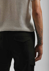 Pantaloni cargo|Colore:Nero