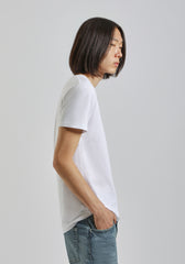 T-shirt con taschino|Colore:Bianco