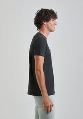 T-shirt con taschino|Colore:Blue