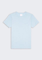 T-shirt con taschino|Colore:Cielo