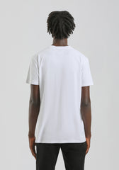 T-shirt elastica con stampa|Colore:Bianco