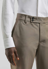 Pantaloni chino in nylon|Colore:Cammello